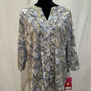 BRAND NEW 212 Collection paisley blouse (XL)